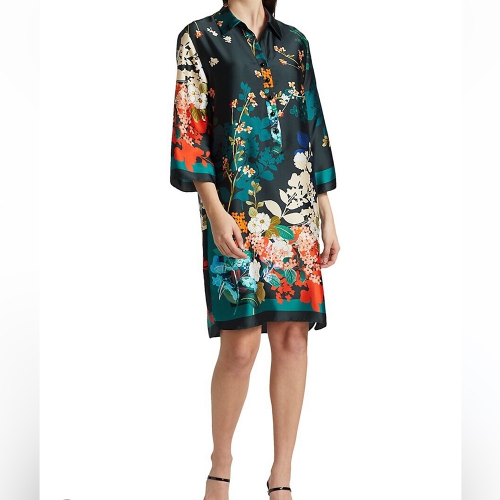 NWT Rickie Freeman for Teri Jon floral dress